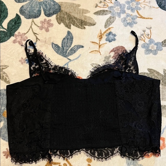Anthropologie Midnight Lace Bandeau - Picture 3 of 3